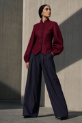 Wide Pleated Pants